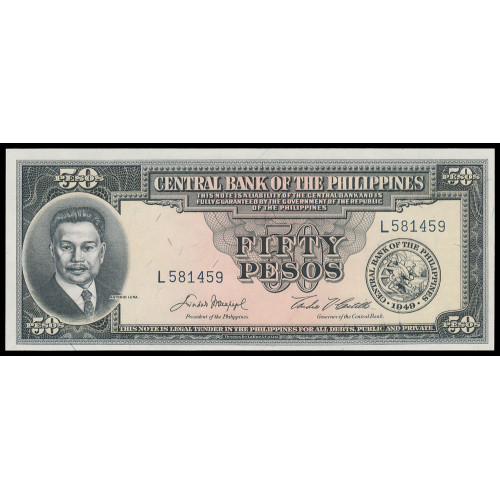 Philippines, 50 Pesos 1949