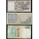 Italy, Lot of 6 notes 1979-1990