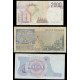 Italy, Lot of 7 notes 1944-1990