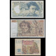 France, Lot of 8 notes 1939-1997