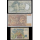 France, Lot of 8 notes 1939-1997