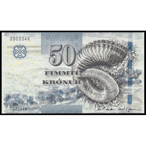 Faeroe Islands, 50 Kronur 2011