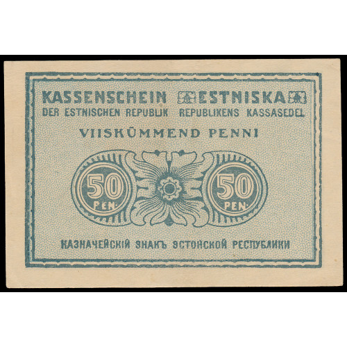 Estonia, 50 Penni 1919