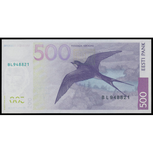 Estonia, 500 Krooni 2000