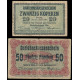 Germany, 0,20 - 3 Rubel 1916, Lot of 4 notes (2)