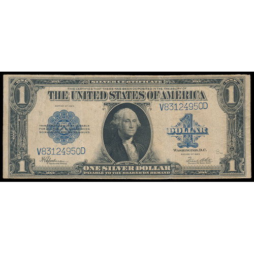 United States, 1 Dollar 1923, V 83124950 D