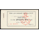 Russia - Vneshtorgbank, 25 Rubles 1978, Full cheque book (28 notes)