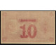 Russia - Krasnoyarsk, 10 Rubles 1919, Unfinished