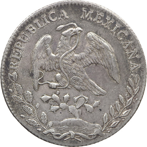 Mexico, 8 Reales 1893 Go RS