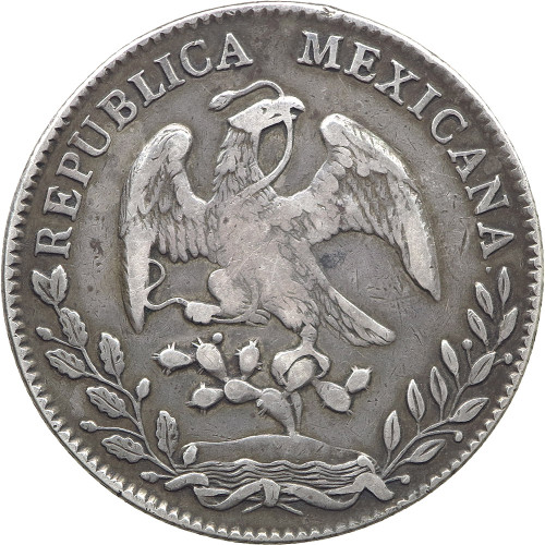 Mexico, 8 Reales 1883 Zs JS