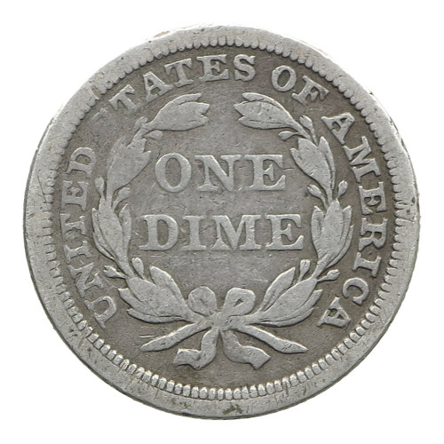 United States, 10 Cents 1857