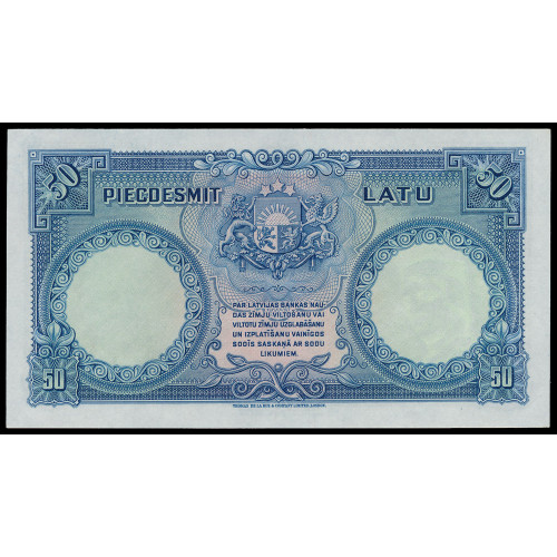 Latvia, 50 Latu 1934, 970854