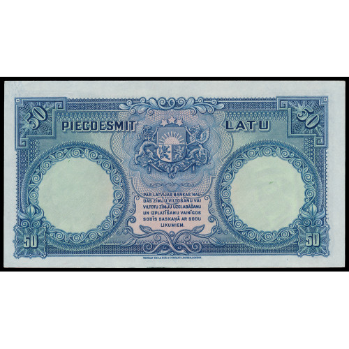 Latvia, 50 Latu 1934, 970804