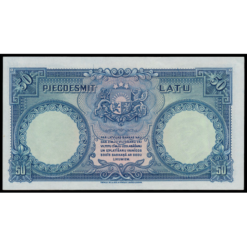 Latvia, 50 Latu 1934, 970042