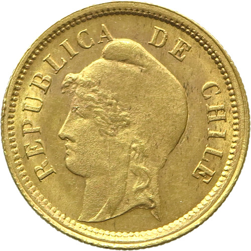 Chile, 10 Pesos 1895