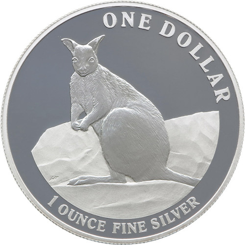 Australia, 1 Dollar 2012, Kangaroo (1 Oz) (Box + COA)