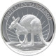 Australia, 1 Dollar 2011, Kangaroo High relief (1 Oz) (Box + COA)