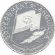 Anguilla, 2 Dollars 1970, National flag and map