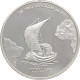 Liberia, 10 Dollars 1999, The first Expedition of RA 1 (1 Oz)