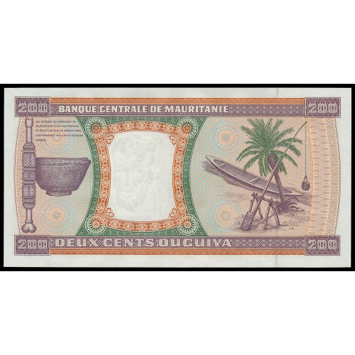 Mauritania, 200 Ouguiya 2002