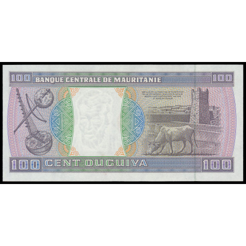 Mauritania, 100 Ouguiya 2002