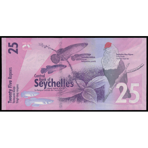 Seychelles, 25 Rupees 2016