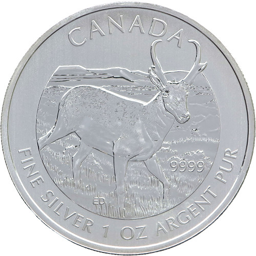 Canada, 5 Dollars 2013, Pronghorn Antelope (1 Oz)