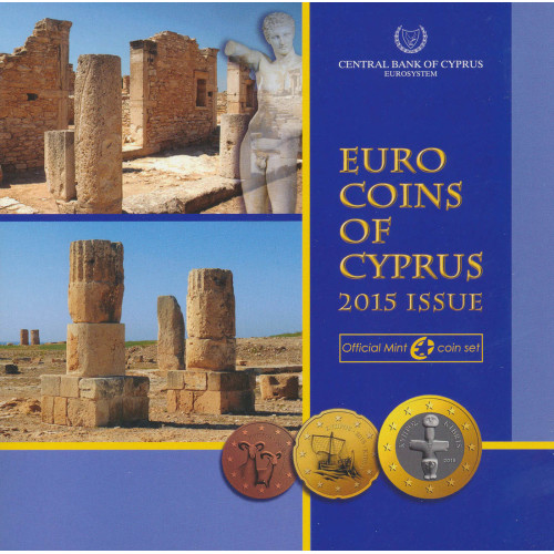 Cyprus, Euro BU set 2015, Religious Monuments of Cyprus