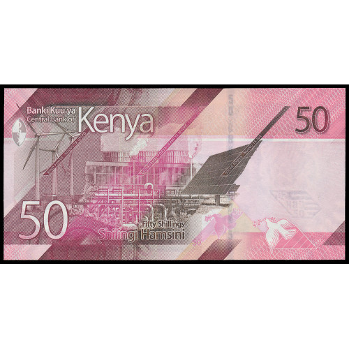 Kenya, 50 Shillings 2019