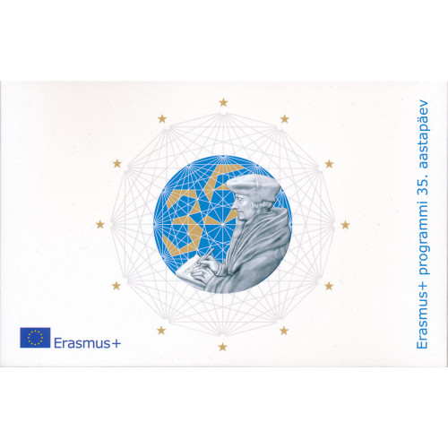 Estonia, 2 Euro 2022, Erasmus 35 (coincard)