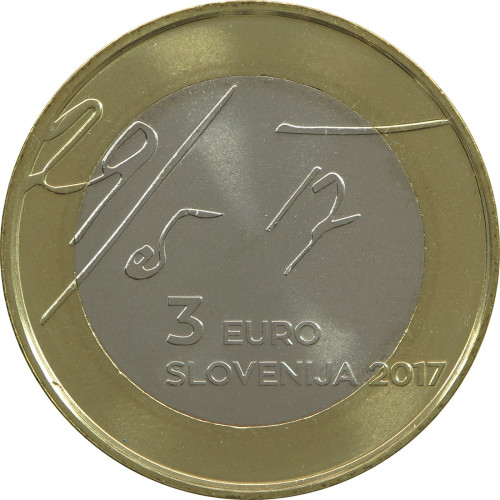 Slovenia, 3 Euro 2017, 100th Anniversary of the May Declaration