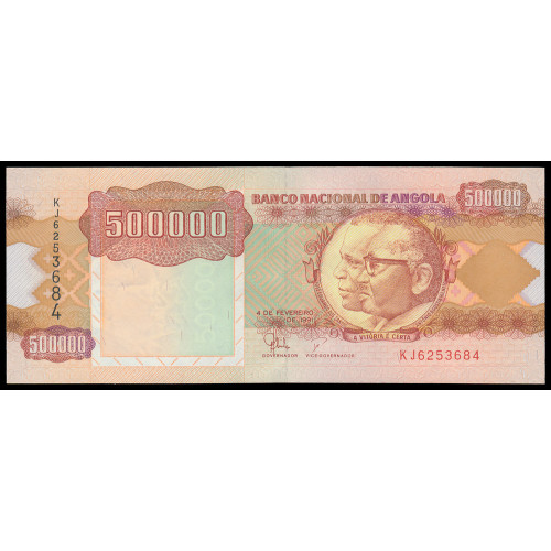 Angola, 500000 Kwanzas 1991