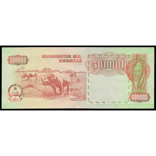 Angola, 500000 Kwanzas 1991