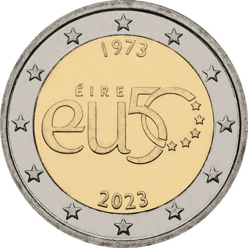 Ireland, 2 Euro 2023, 50 Years of European Union Membership