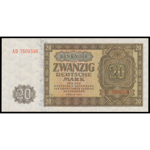 Germany Democratic Republic, 20 Mark 1948