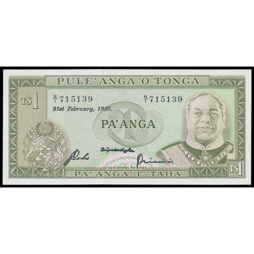 Tonga, 1 Paanga 1985