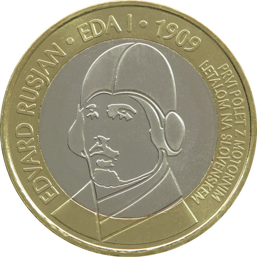 Slovenia, 3 Euro 2009, First flight over Slovenia