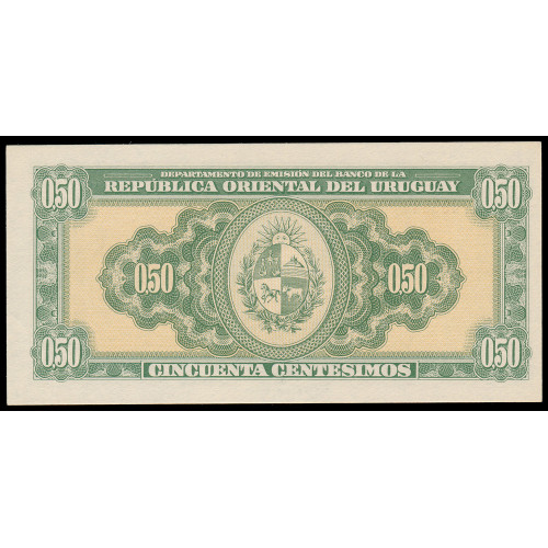 Uruguay, 50 Centesimos 1939