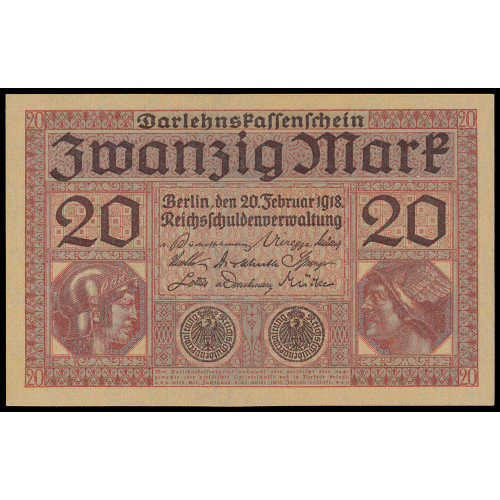 Germany, 20 Mark 1918