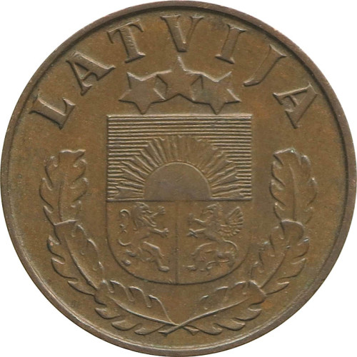 Latvia, 1 santīms 1939