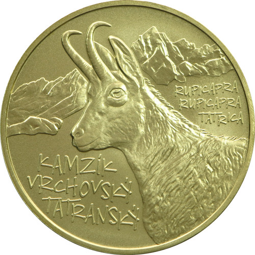 Slovakia, 5 Euro 2022, Tatra chamois