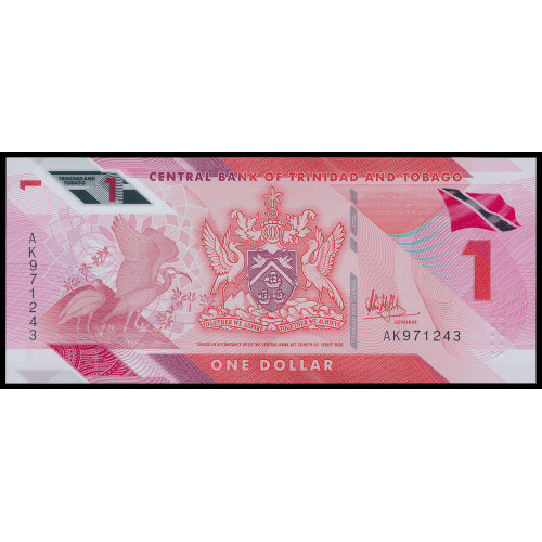 Trinidad & Tobago, 1 Dollar 2020 (Polymer)