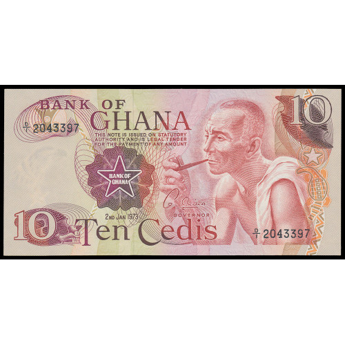 Ghana, 10 Cedis 1978