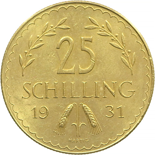 Austria, 25 Schilling 1931