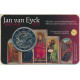 Belgium, 2 Euro 2020, Jan van Eyck (coincard)