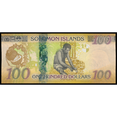 Solomon Islands, 100 Dollars 2015