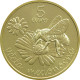 Slovakia, 5 Euro 2021, Western Honey Bee