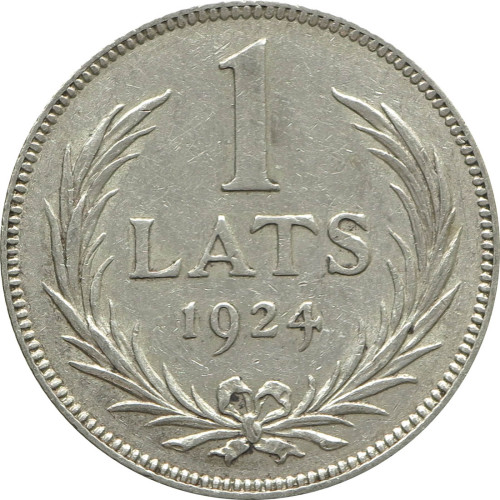 Latvia, 1 Lats 1924