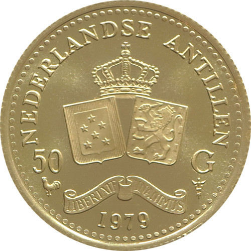 Netherlands Antilles, 50 Gulden 1979, Royal Convenant