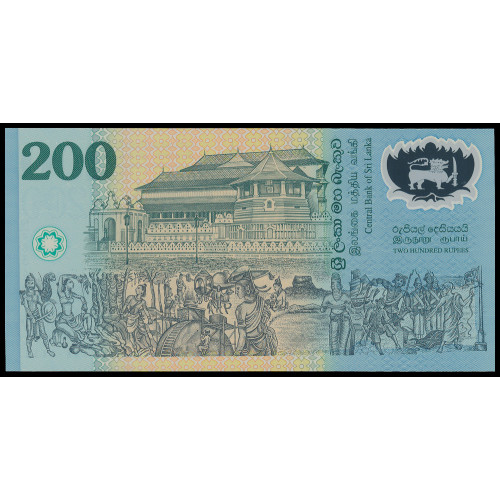 Sri Lanka, 200 Rupees 1998, Commemorative (Polymer)